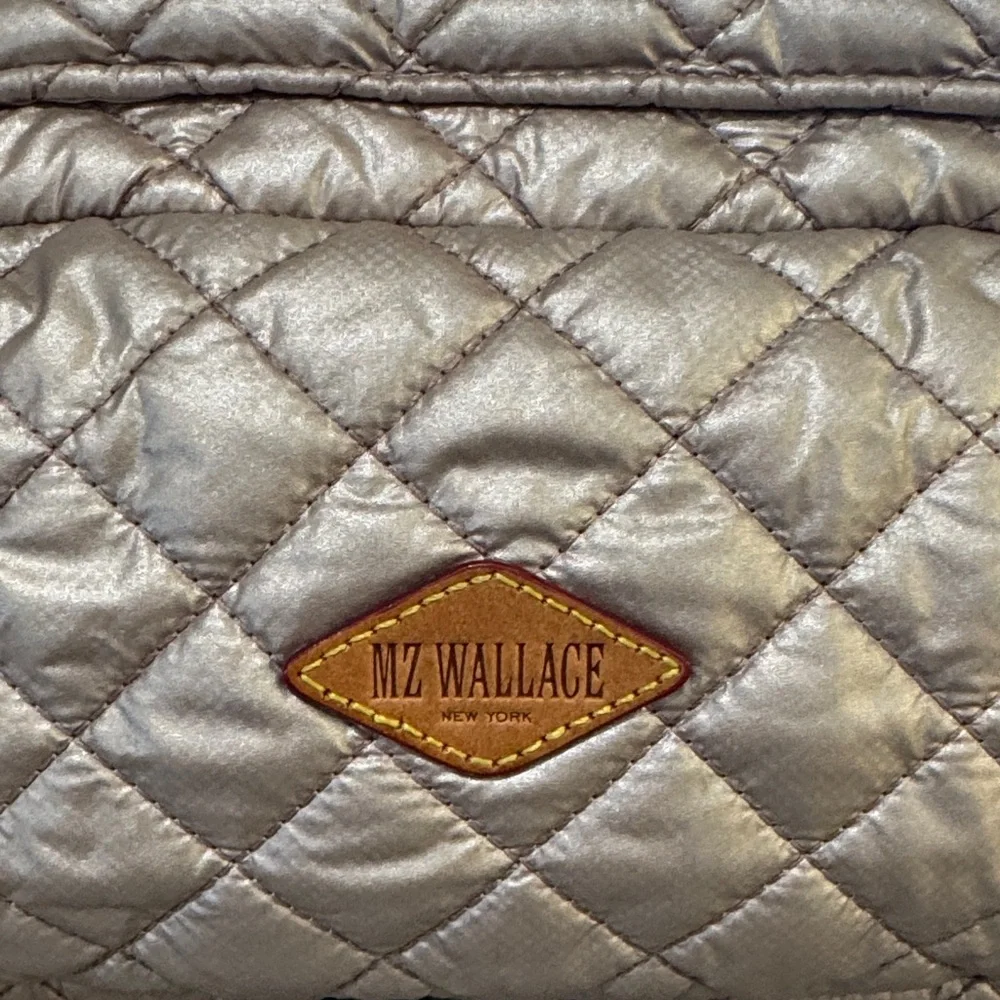 MZ Wallace Quilted Backpack in Pink - Picture 3 of 5